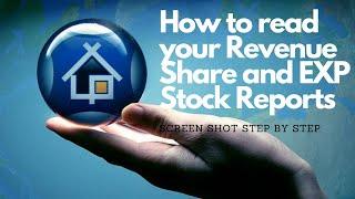 EXP How To Read Your Revenue Share and Stock Awards Reports