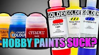 Stop Using Miniature Paints NOW!