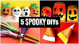 5 BEST & Spooky Halloween DIYs for Kids - Easy Halloween Crafts