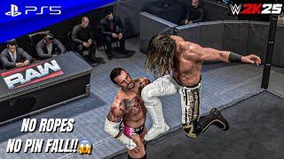 WWE2K25 - CM Punk Vs Seth Rollins - Underground Match At WWE RAW