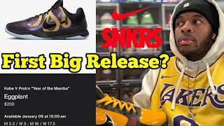 Nike Kobe 5 Protro "Year of the Mamba"  Eggplant Release?