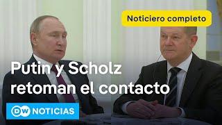  DW Noticias del 15 de noviembre: el canciller llama al presidente ruso [Noticiero completo]