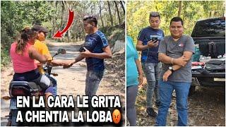 En pleno video llegó Chentia la Lola en la cara le grita que es una gran miona