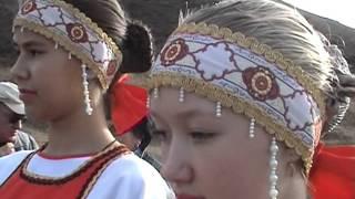 Кыргыз маданияты Алтайда. Алтайлык кыргыздар жакшы тосуп алышты. Алтай 02.11.2011