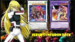 (YGOPRO)Fleur Synchron deck, Sherry LeBlanc,yugioh 5ds,Chevalier de Fleur