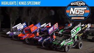 World of Outlaws NOS Energy Drink Sprint Cars | Kings Speedway | September 7, 2024 | HIGHLIGHTS