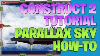 How to make a parallax sky - Construct 2 Tutorial