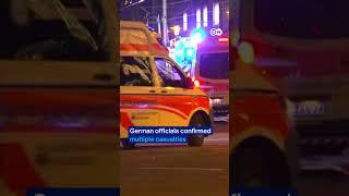 Car slams into crowd at Christmas market | DW News