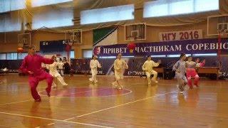 Taijiquan Yang style. Sergey Sukhovey with his students. Янши тайцзицюань. Группа Сергея Суховея