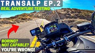 Honda Transalp 750 | First Ride On/Off Road (REAL test... no holding back!) (EP.2)