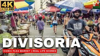 [4K] ICONIC DIVISORIA Fruits & Veggies STREET MARKET | Real Life Scenes in Manila 2025