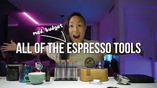 Espresso tools gear & accessories to make & improve coffee (intermediate budget) - what you need