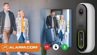 Introducing the Alarm.com Touchless Video Doorbell