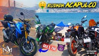 Rodada de la CDMX a ACAPULCO - Nos fuimos al Acamoto || ¿Cuánto me gaste?  || Gsx S - 750