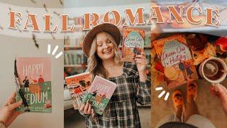 READING FALL ROMANCES \\ cozy baking, you've got mail movie night, mini book haul & bookmark DIY 