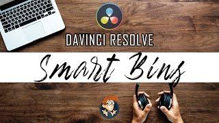 Smart Bins - DaVinci Resolve 15 - 5 Minute Friday #5