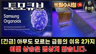 토모큐브 주가전망 - [긴급] 삼성이 움직인다! 급등의 이유 1가지가 아닙니다. 내일 추가적인 폭등? #토모큐브주식 #문선생