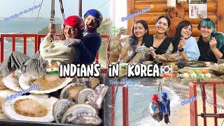 Struggles of being Vegetarian in Korea | Went on two days trip in Korea | Indian in Korea