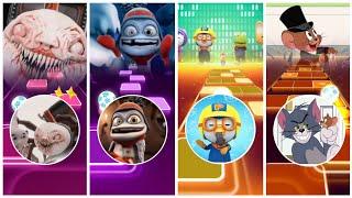 Choo Choo Charles  Crazy Frog  Pororo  Tom and Jerry  TILES HOP EDM RUSH