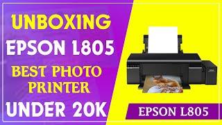 Epson L805 Unboxing || Best Photo / PVC Printer || By Creative Shibu