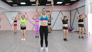 AEROBIC DANCE | Best Standing Exercises for a Small Waist & Flat Belly