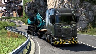 Scania 540 S - West Balkans - Euro Truck Simulator 2 | Thrustmaster TX