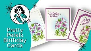 Handmade Floral Birthday Cards With Pretty Petals