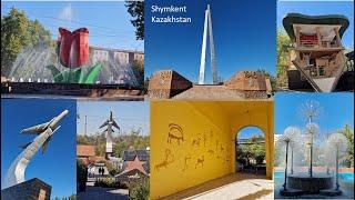 Shymkent : the thirsd largest city of Kazakhstan, 21 km City Walk