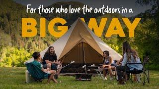 For Those Who Love the Outdoors in a Big Way - TETON Sports Canvas Tents