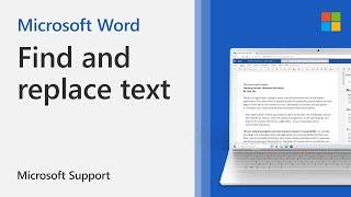 How to search for and replace text in a Word document | Microsoft