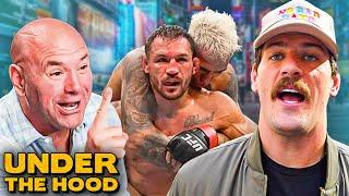 Taylor Lewan Goes Behind The Scenes Of UFC 309 W/ Michael Chandler @ Madison Square Garden