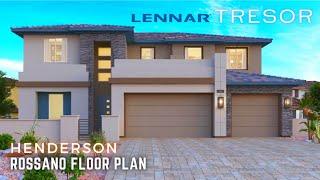 New Luxury Homes for Sale in Henderson, Rossano at Tresor by Lennar Homes $956,990+