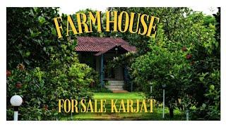 Spacious Farmhouse for Sale 16km from Karjat – Ready to Move In! 9773181911 #farmhouseforsale