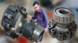 Rebuilding a Broken Truck Differential Gearbox from Scratch |Restoration of Broken Differential Gear