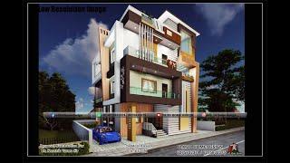 Modern 3 Floor House Design  Small Exterior Animation Walkthrough @dk3dhomedesign Three Story