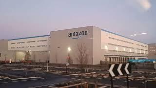 One of the Amazon's biggest warehouse in UK. #amazon #amazonwarehouse #outsideview #brs2