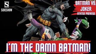 Sideshow Statue Collection: Batman Vs.The Joker! #xmen97 #avengers #xmen #marvellegends #dccomics