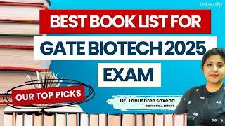 Best Reference Books For GATE Biotech 2025 Exam - Our Top Picks! #gateexam #gate2025 #biotechnology