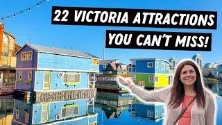 22 THINGS TO DO IN VICTORIA, BC Canada | Top Attractions in Victoria, British Columbia