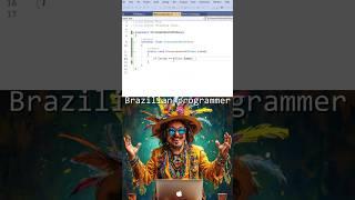 C# Coders Around the World – Who Does It Best? #dotnet #shorts #funny  #coding #csharp #languages
