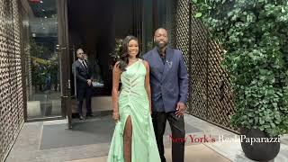 Gabrielle Union and Dwyane Wade spotted in and out from their hotel.