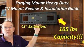 Forging Mount Heavy Duty TV Mount Review and Installation Guide – DadsTalkTECH