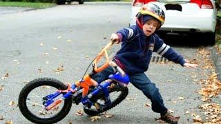 Funniest Children's Bicycle TROUBLE Compilation || Funny Babies and Pets