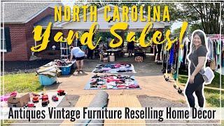 Yard Sales in North Carolina! Reselling! Thrifting! Antiques! Vintage! Mid-Century Modern!