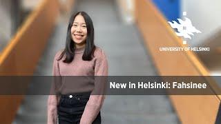 New in Helsinki: Fahsinee | University of Helsinki