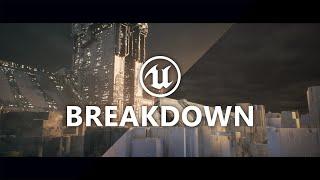 Breakdown Sci-Fi City in Unreal Engine 5