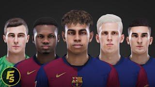 Barcelona Facepack Vol. 2 - PES 2021 & FL25