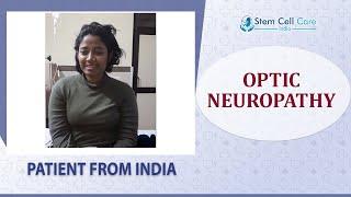 Patient with optic neuropathy shares his experience at SCCI| stem cell therapy for optic neuropathy