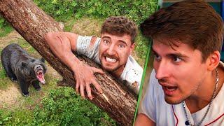 $10,000 Every Day You Survive In The Wilderness | Ludwig Reacts