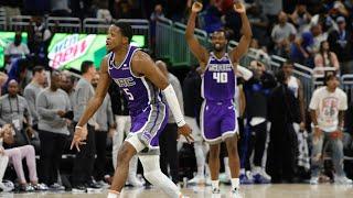 De'Aaron Fox's logo 3 wins it for Kings at buzzer to cap wild finish